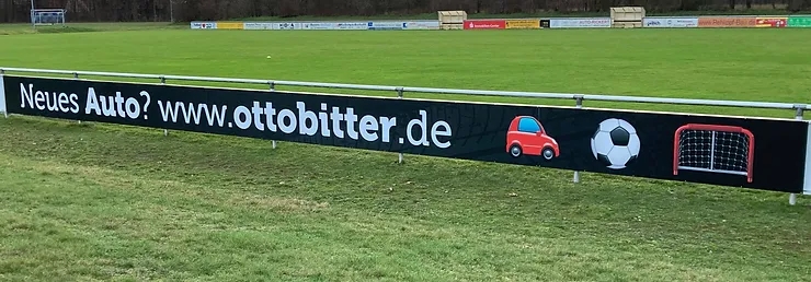 Autohaus Bitter Bande im Stadion